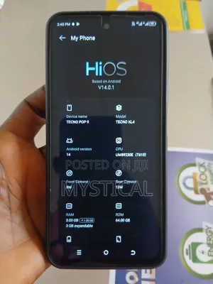 Tecno Pop 9 64 GB White
