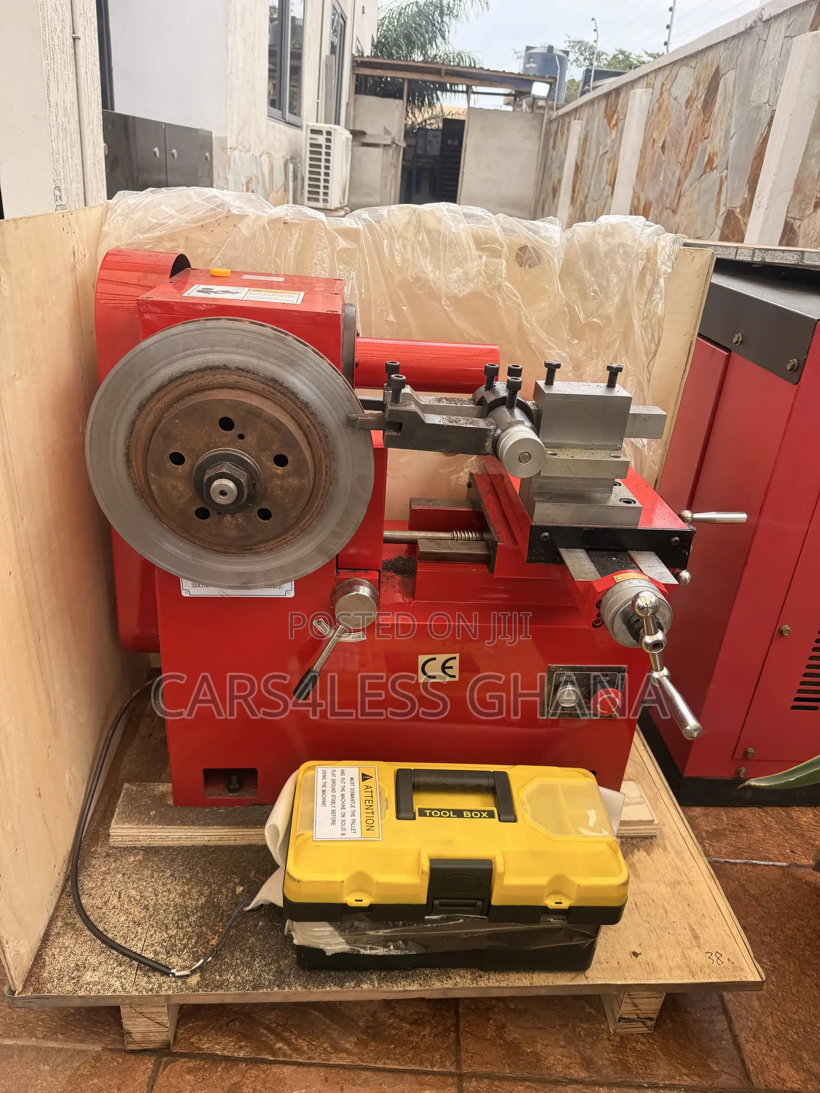 Brake Disc Resurfacing Machine