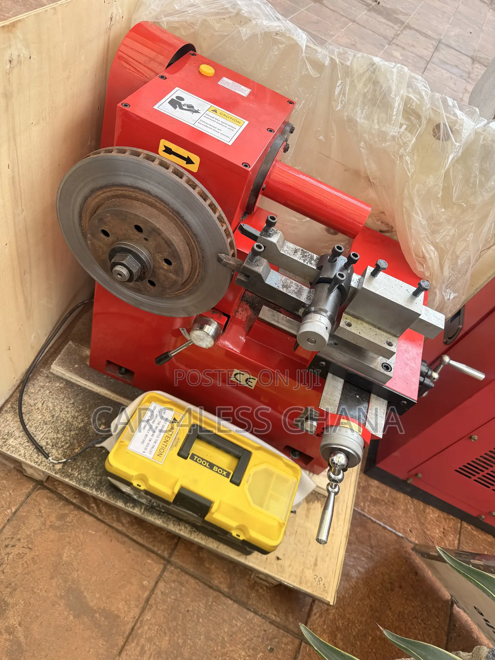Brake Disc Resurfacing Machine
