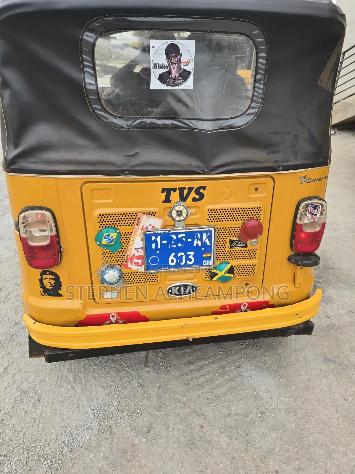 TVS 2025 Yellow
