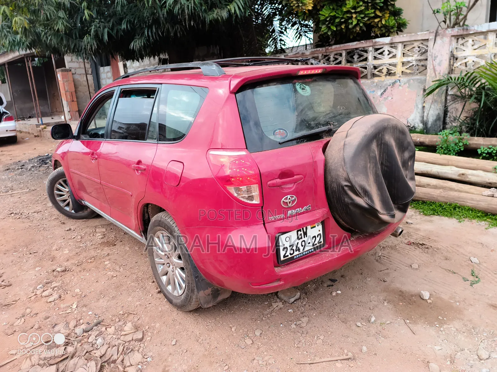 Toyota RAV4 2.4 2008 Red