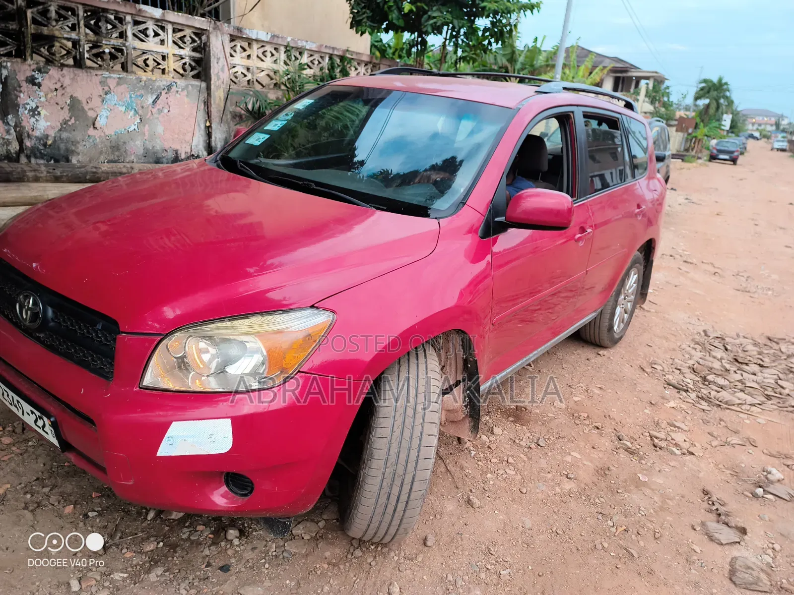 Toyota RAV4 2.4 2008 Red