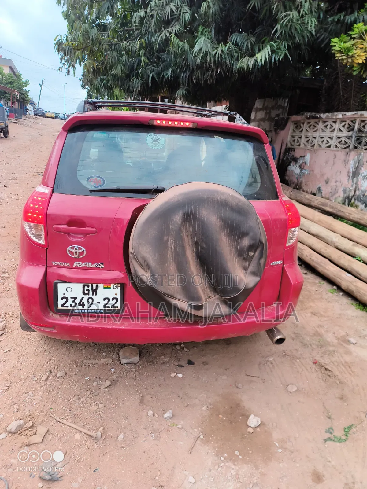 Toyota RAV4 2.4 2008 Red