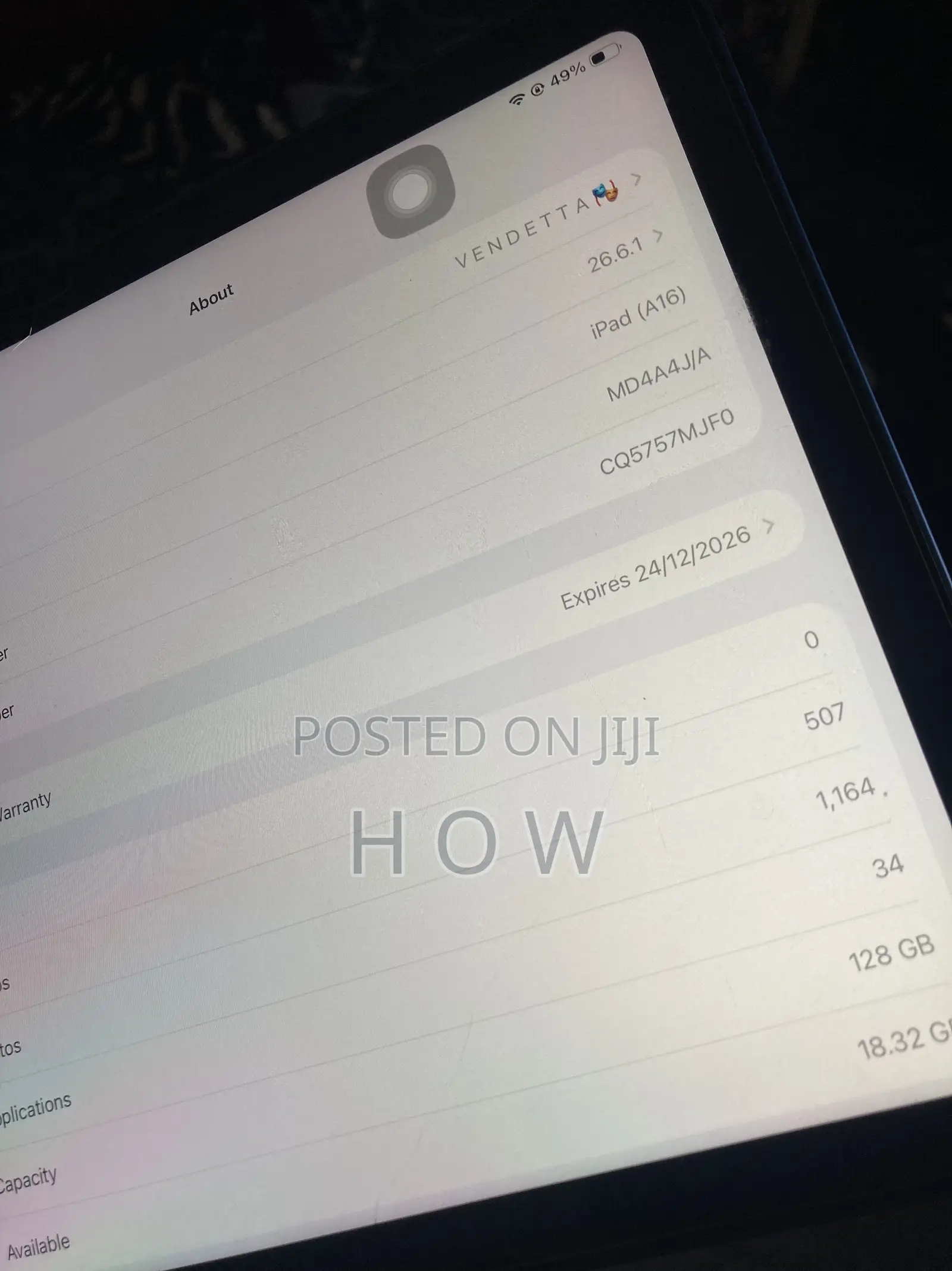 Apple iPad (2025) 128 GB Blue
