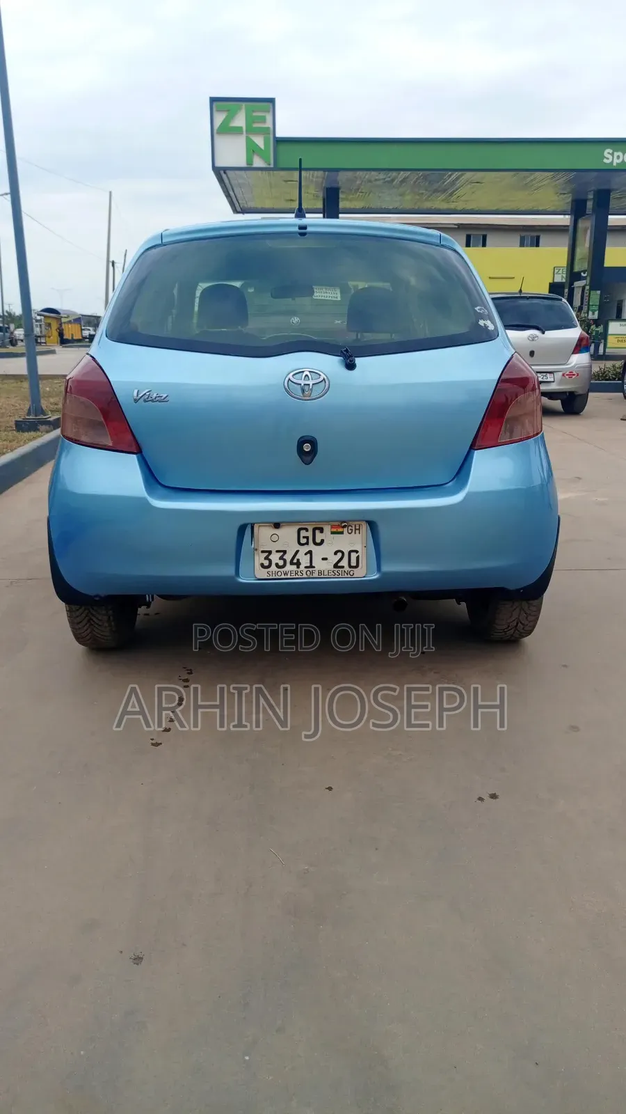 Toyota Vitz 2010 Blue