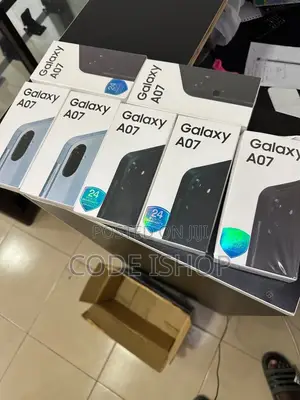 New Samsung Galaxy A07 5G 128 GB Black
