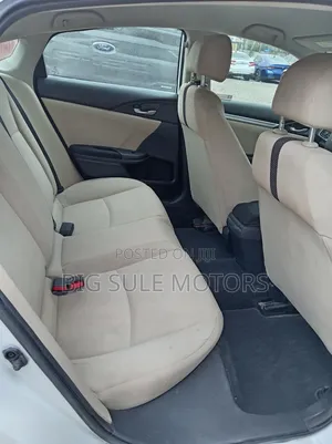 Honda Civic LX Sedan 2019 White