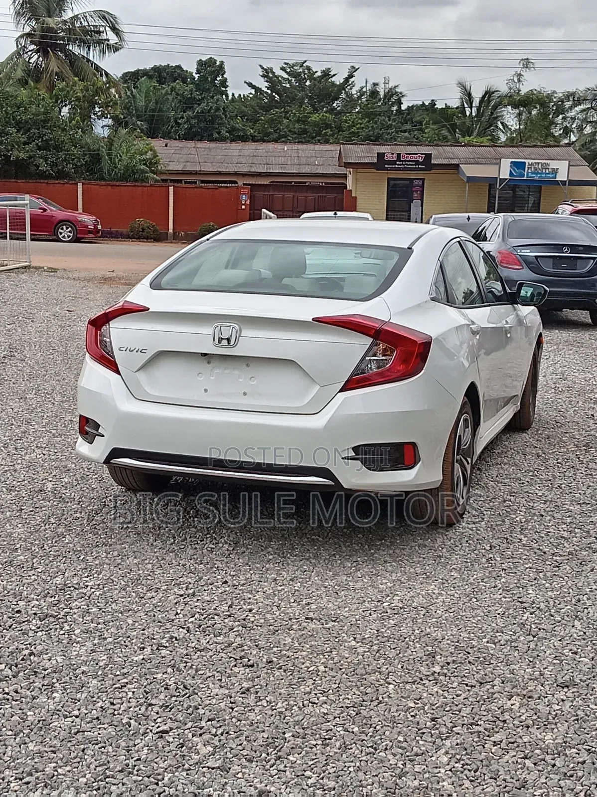 Honda Civic LX Sedan 2019 White