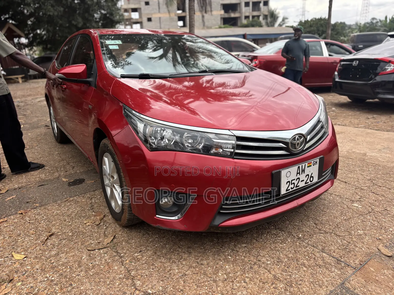 Toyota Corolla LE Plus 4dr Sedan (1.8L 4cyl CVT) 2016 Red