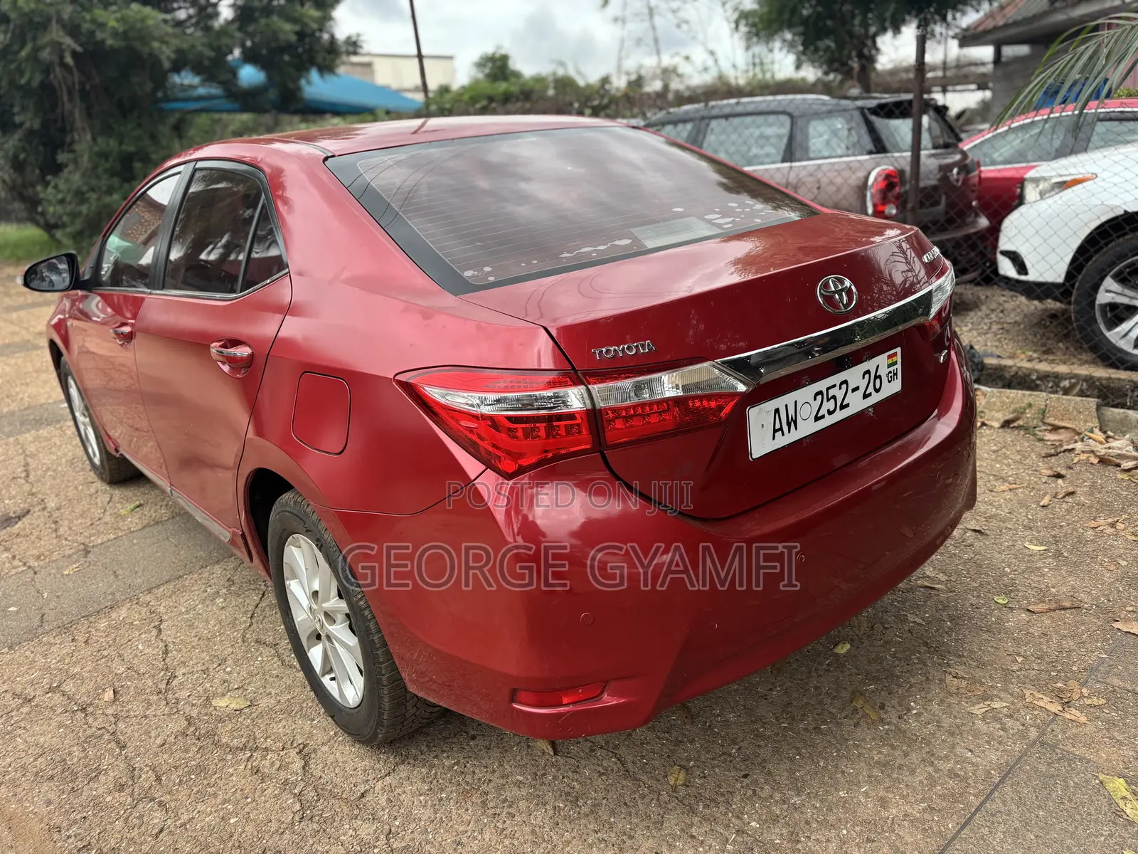 Toyota Corolla LE Plus 4dr Sedan (1.8L 4cyl CVT) 2016 Red