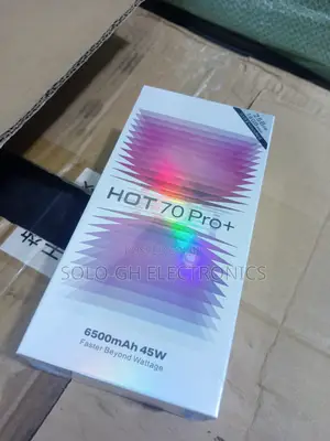 New Infinix Hot 70 Pro 5G+ 256 GB Black