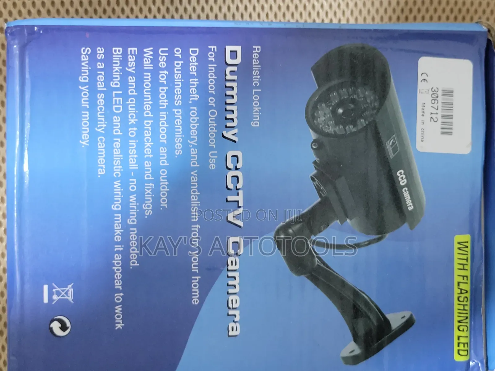 Dummy Fake CCTV Camera With Indicator Light