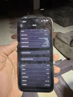 Apple iPhone 14 Pro Max 256 GB Black