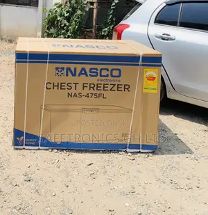 New Peaceful ^^ 400L Nasco Nas475fl Grey 1 Door Freezer