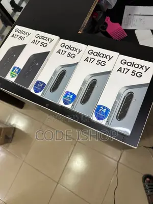 New Samsung Galaxy A17 5G 128 GB Black