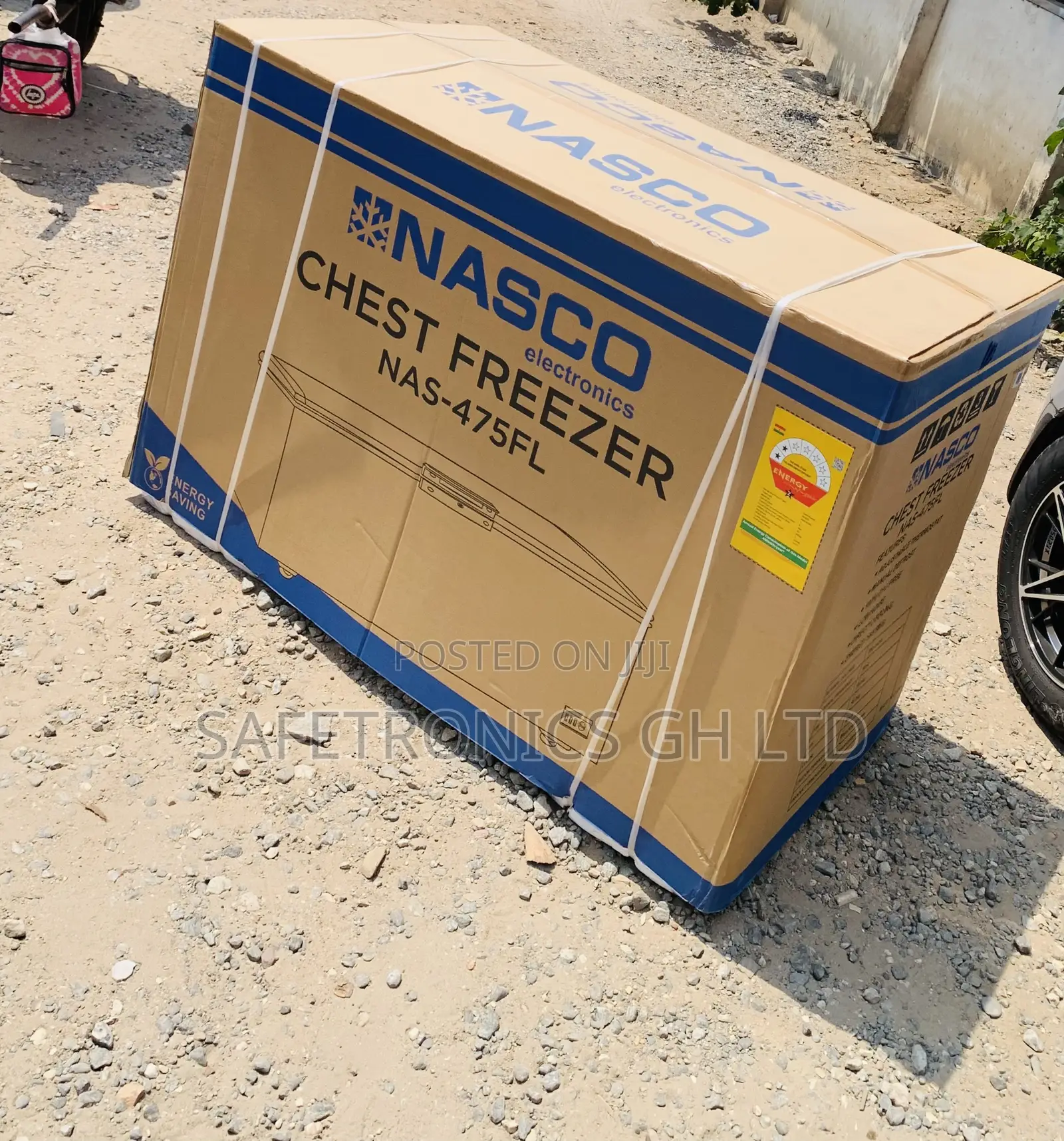 Newly Virtual * 400L Nasco 1 Door Nas475fl Black Freezer