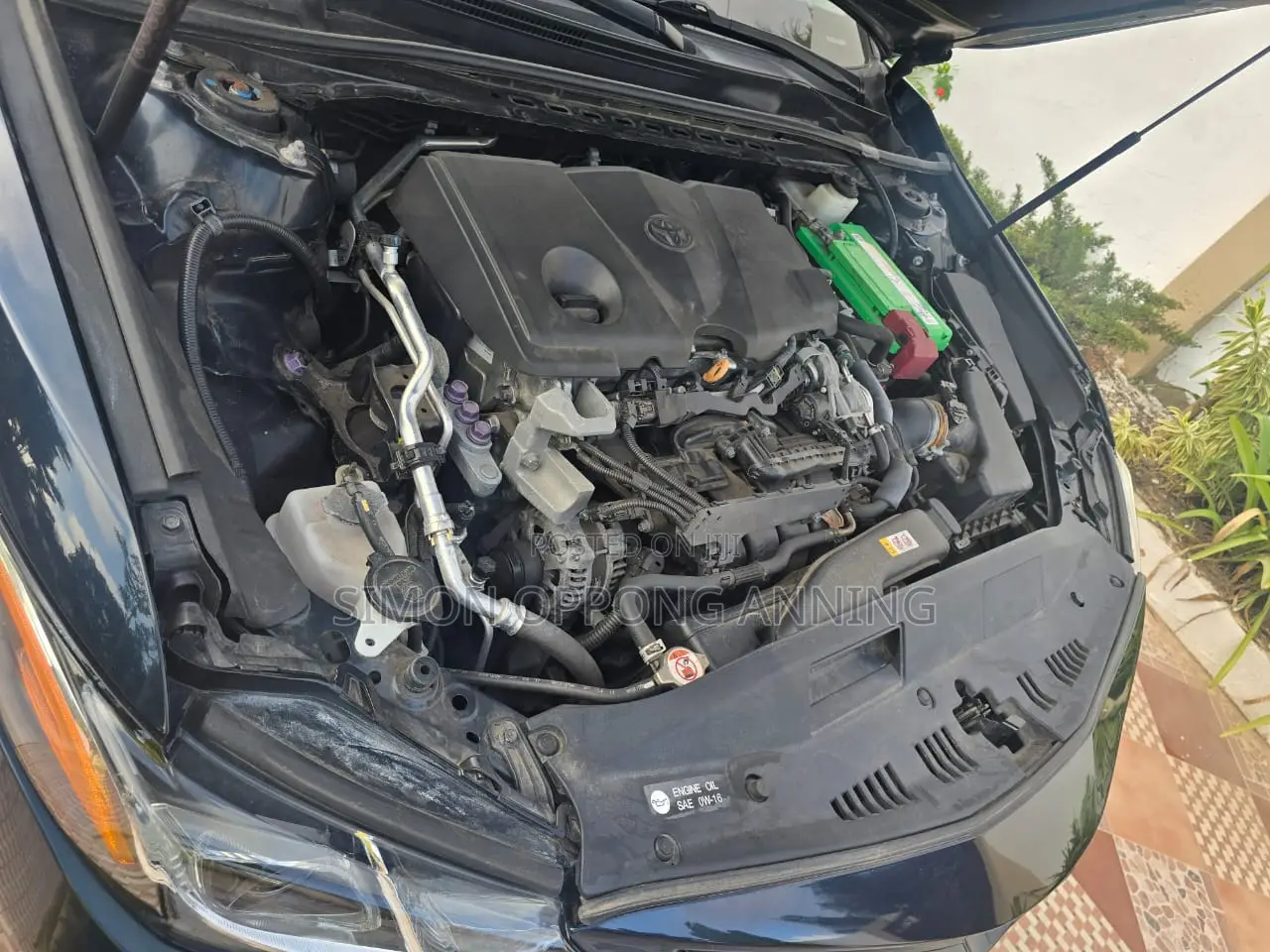 Toyota Camry SE FWD (2.5L 4cyl 8AM) 2018 Black