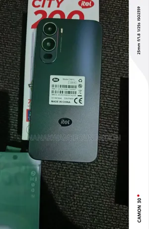 New Itel City 200 128 GB Black