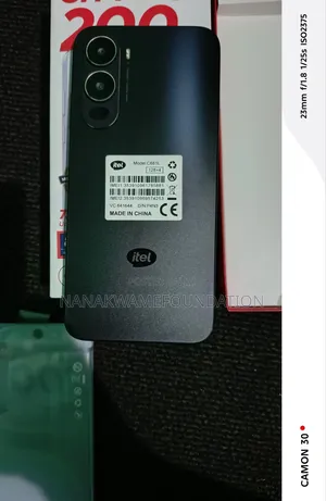 New Itel City 200 128 GB Black