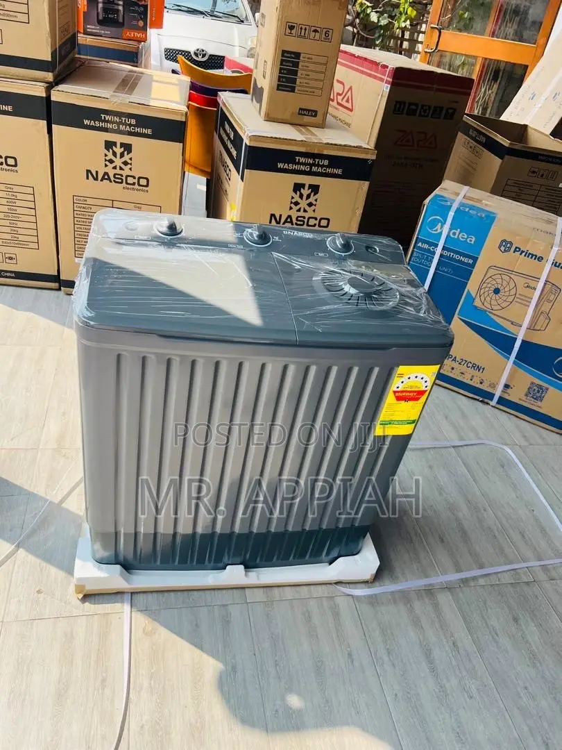Check Out Affordable Nasco 11kg Semi-Auto Washing Machine(Spin Dry)