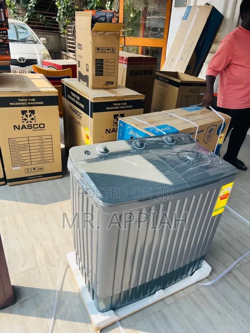 Check Durable Nasco 11kg Spin Dry Electric Washing Machine