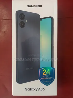 New Samsung Galaxy A06 64 GB Black