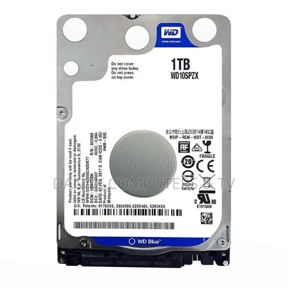 Western Digital Laptop HDD 1TB