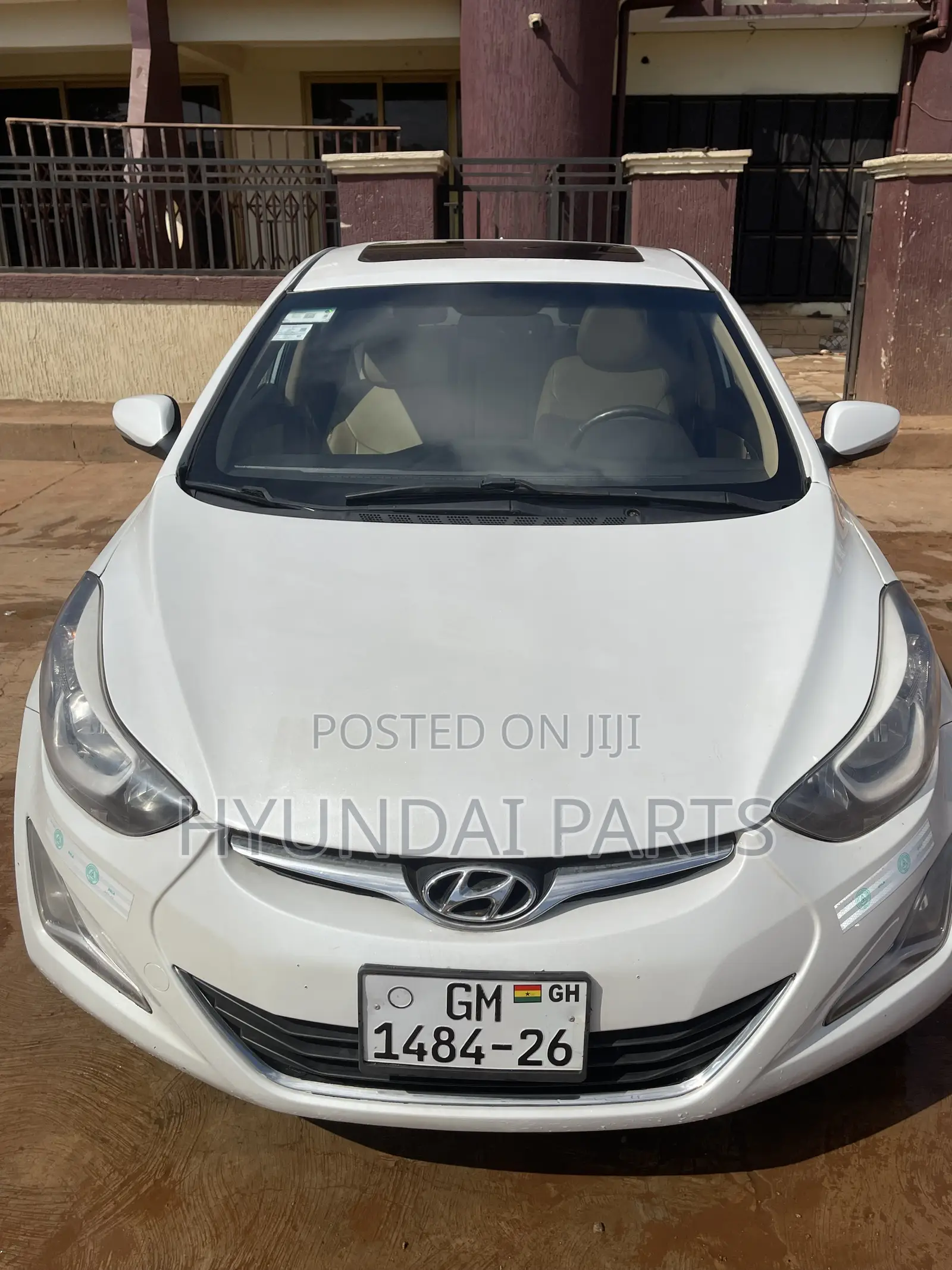 Hyundai Elantra Limited 2012 White