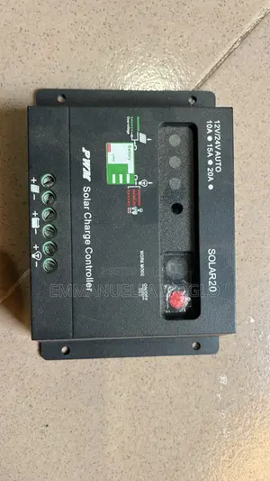 P-Way SOLAR20 20A Solar Charge Controller 12v/24v – Working