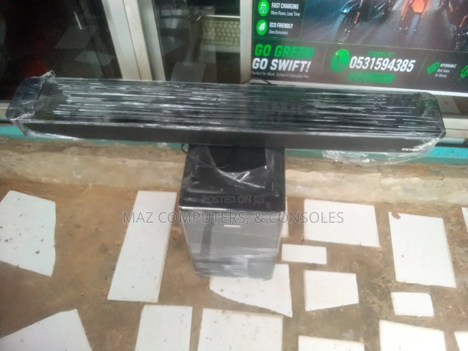 Asanyo Sound Bar and Base