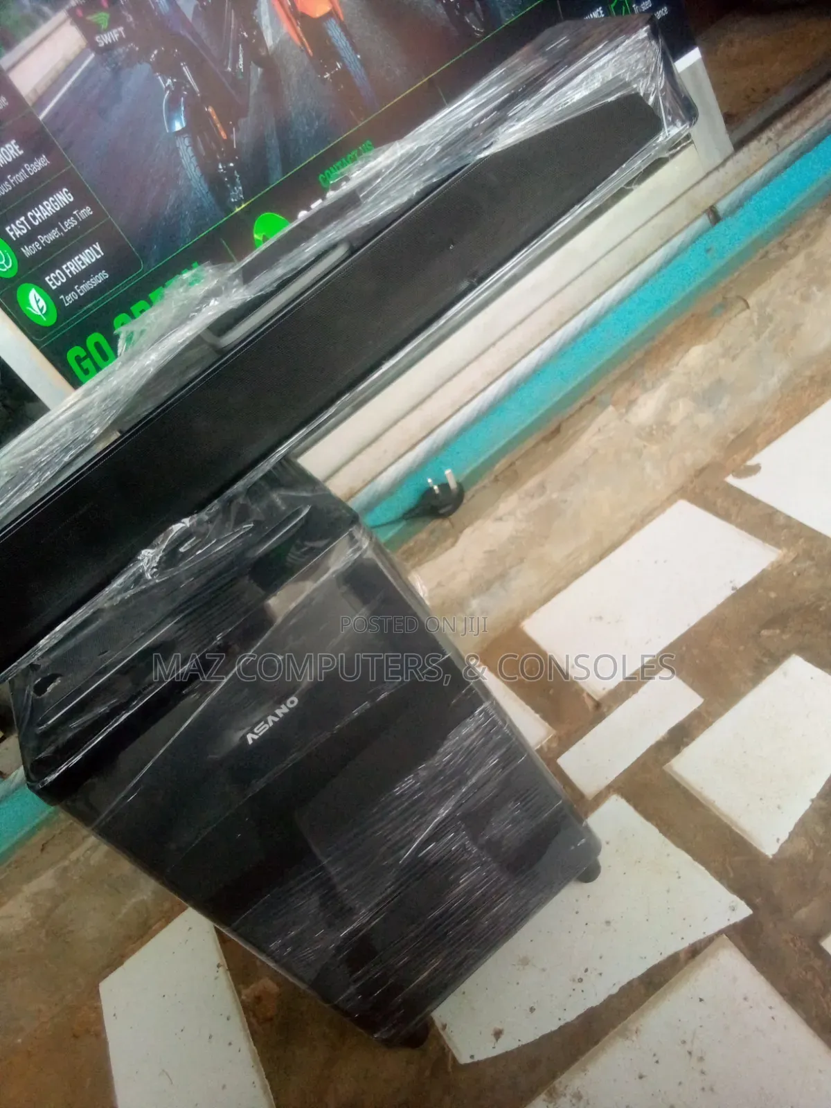 Asanyo Sound Bar and Base