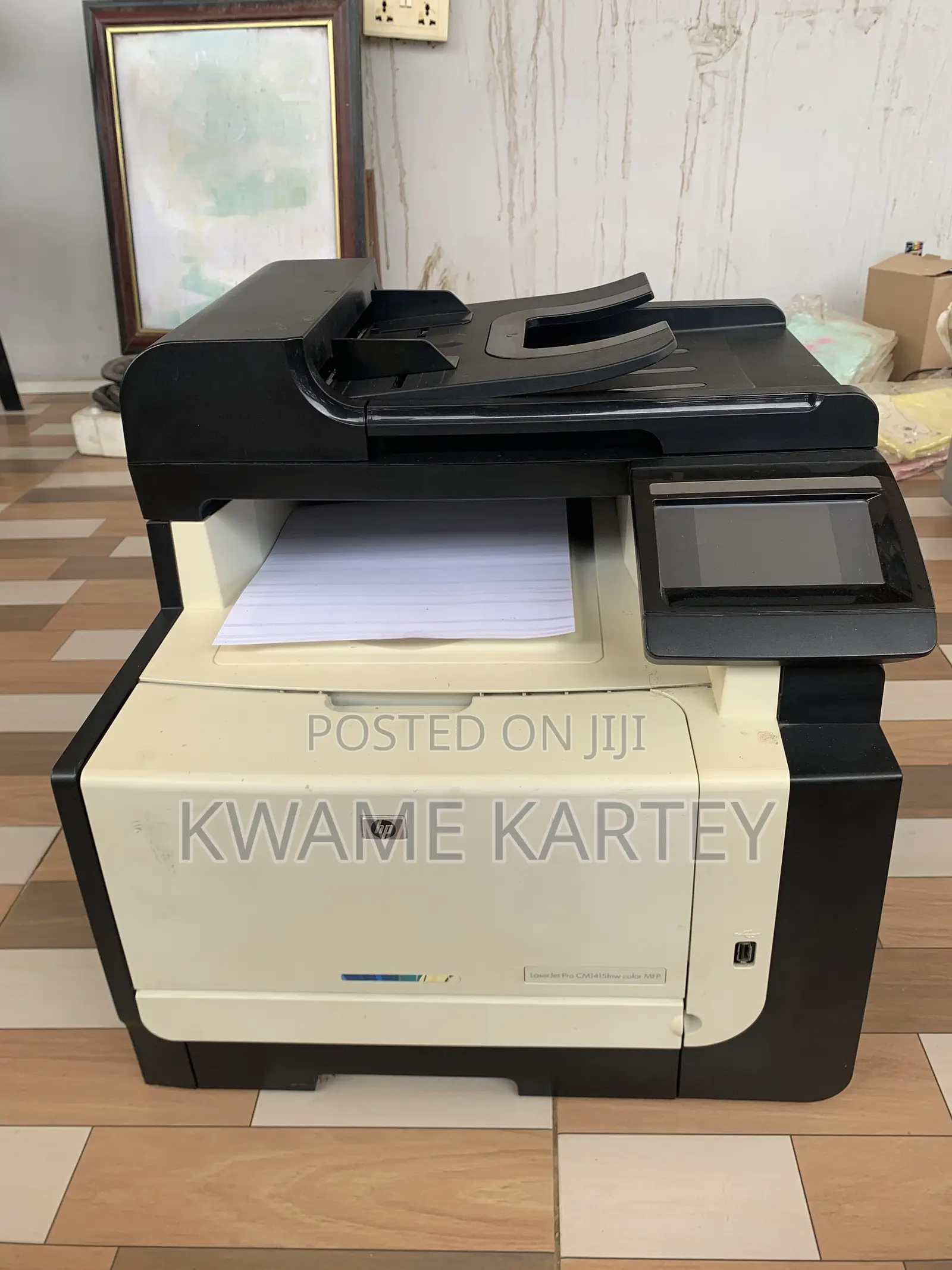 Laser Jet Pro Cm1415fnw Color MFP