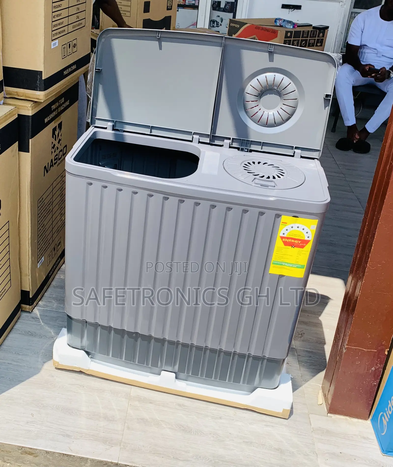 Neat Design 11kg TopLoad Nasco Twintub Semiautomatic Washer