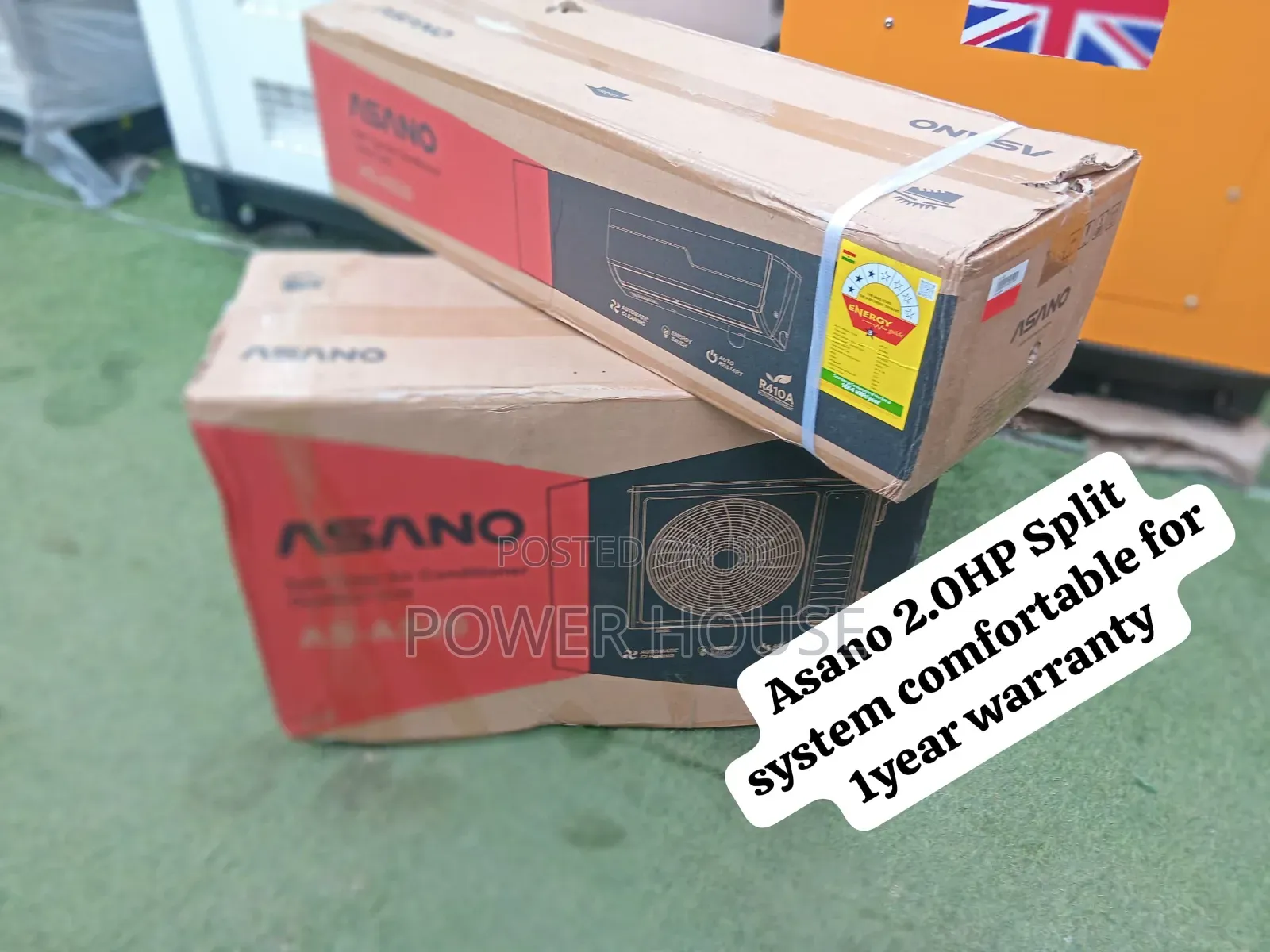Asano 2.0HP Air Conditioner Massive Cooling Power With Stylish Modern