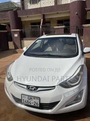Hyundai Elantra Limited 2012 White