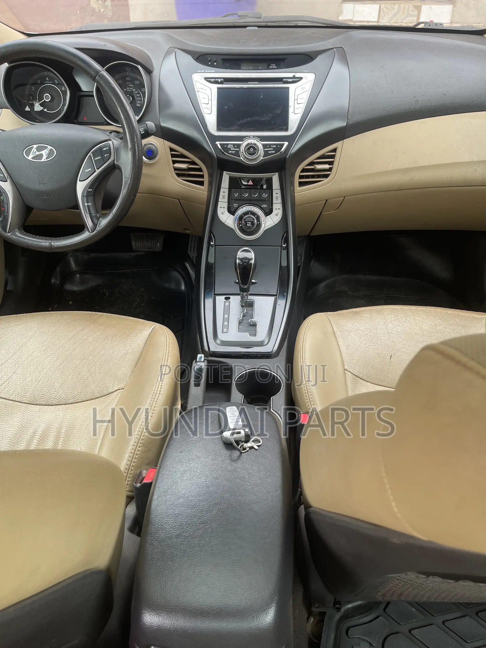 Hyundai Elantra Limited 2012 White