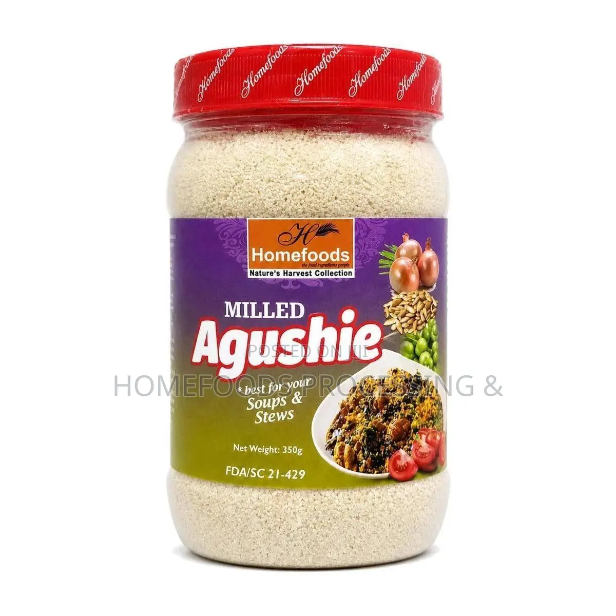 Homefoods Milled Agushie 350G