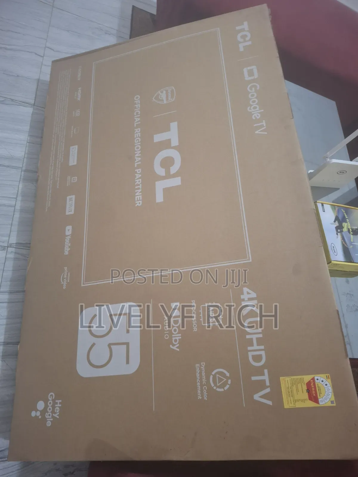 Super Clean TCL 55" UHD Smart Google TV(Model 55P635)