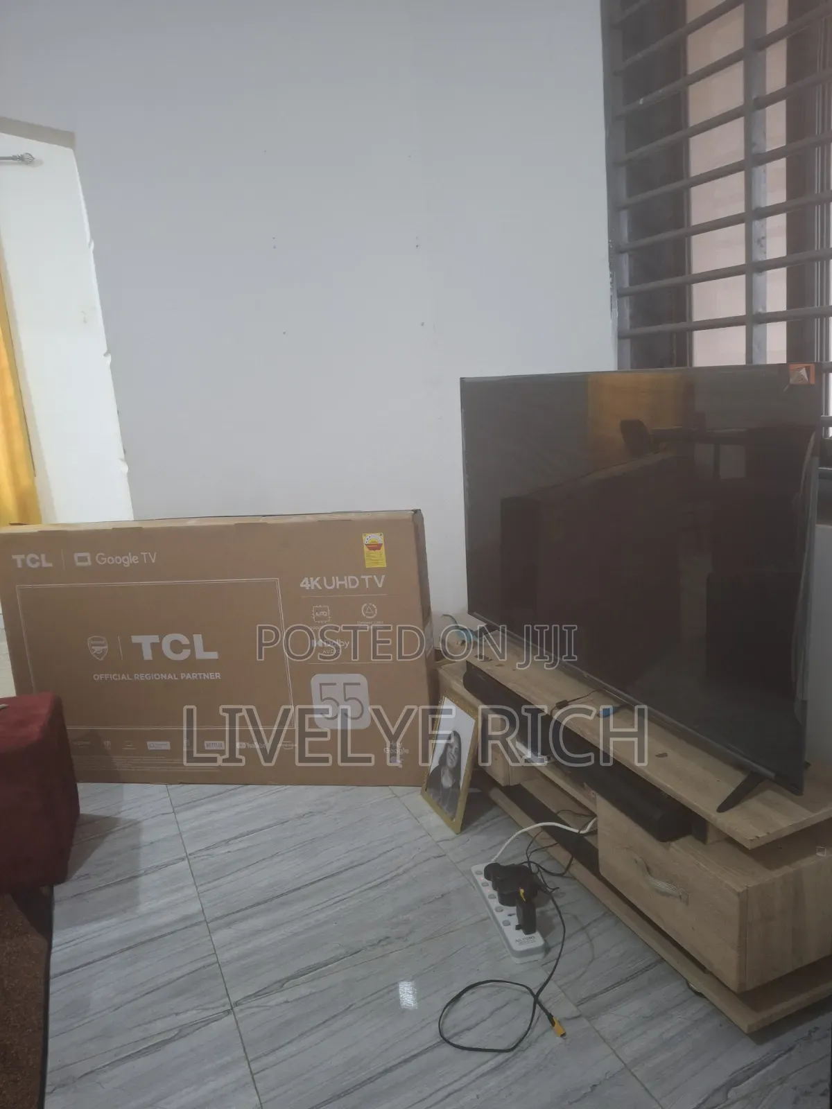 Super Clean TCL 55" UHD Smart Google TV(Model 55P635)