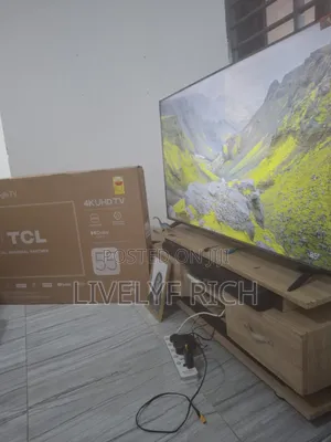 Super Clean TCL 55" UHD Smart Google TV(Model 55P635)