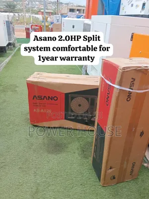 Asano 2.0HP Split AC – Massive Performance Cooling System