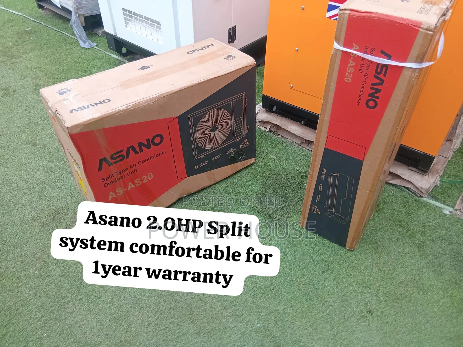 Asano 2.0HP Air Conditioner Strong Cooling Power, Modern Look Qualit