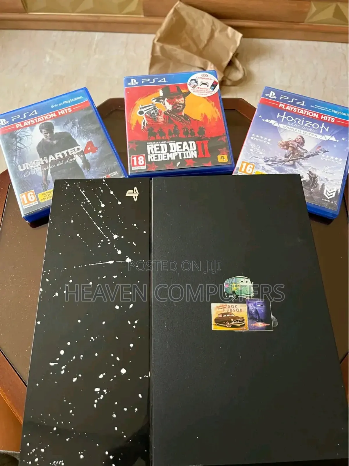 Play Station 4 With Cd Games