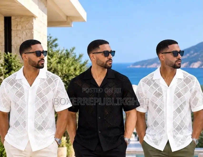 Men Mesh Shirt