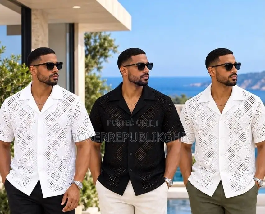 Men Mesh Shirt