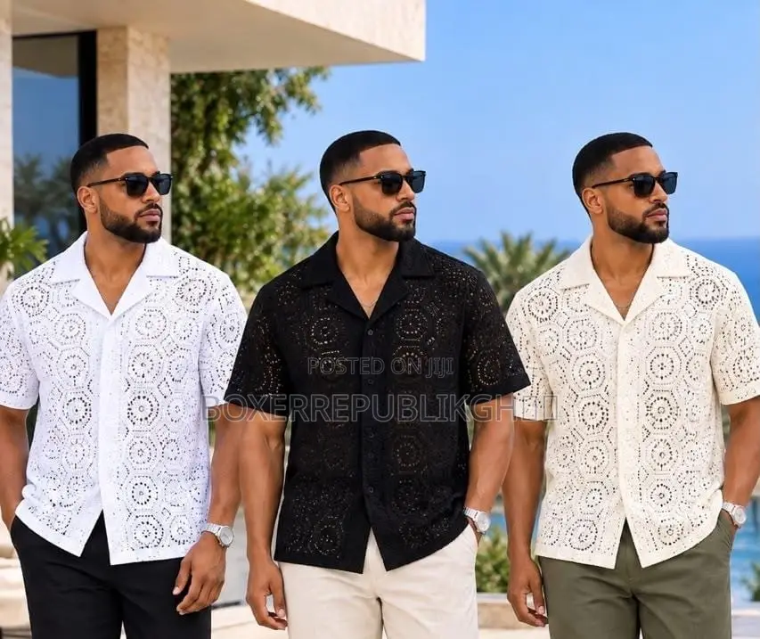 Men Mesh Shirt