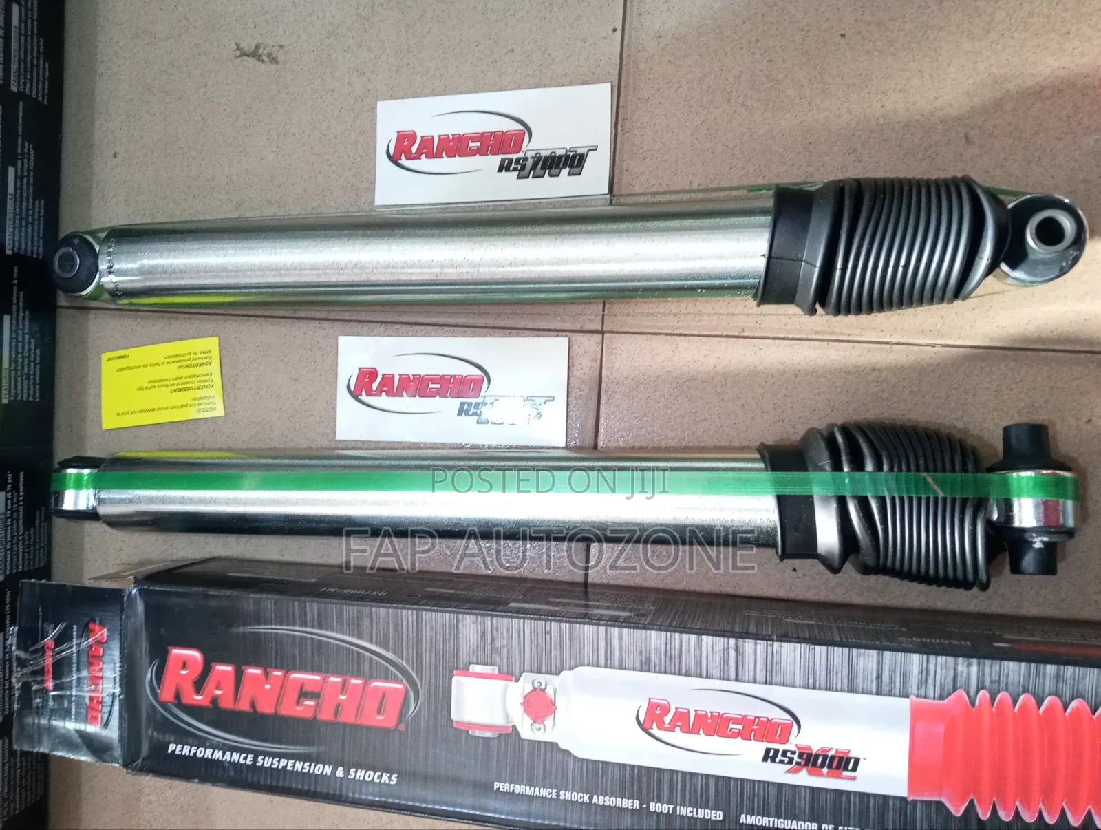Genuine RANCHO Jeep Wrangler Shock Absorber Rear Raised From the USA
