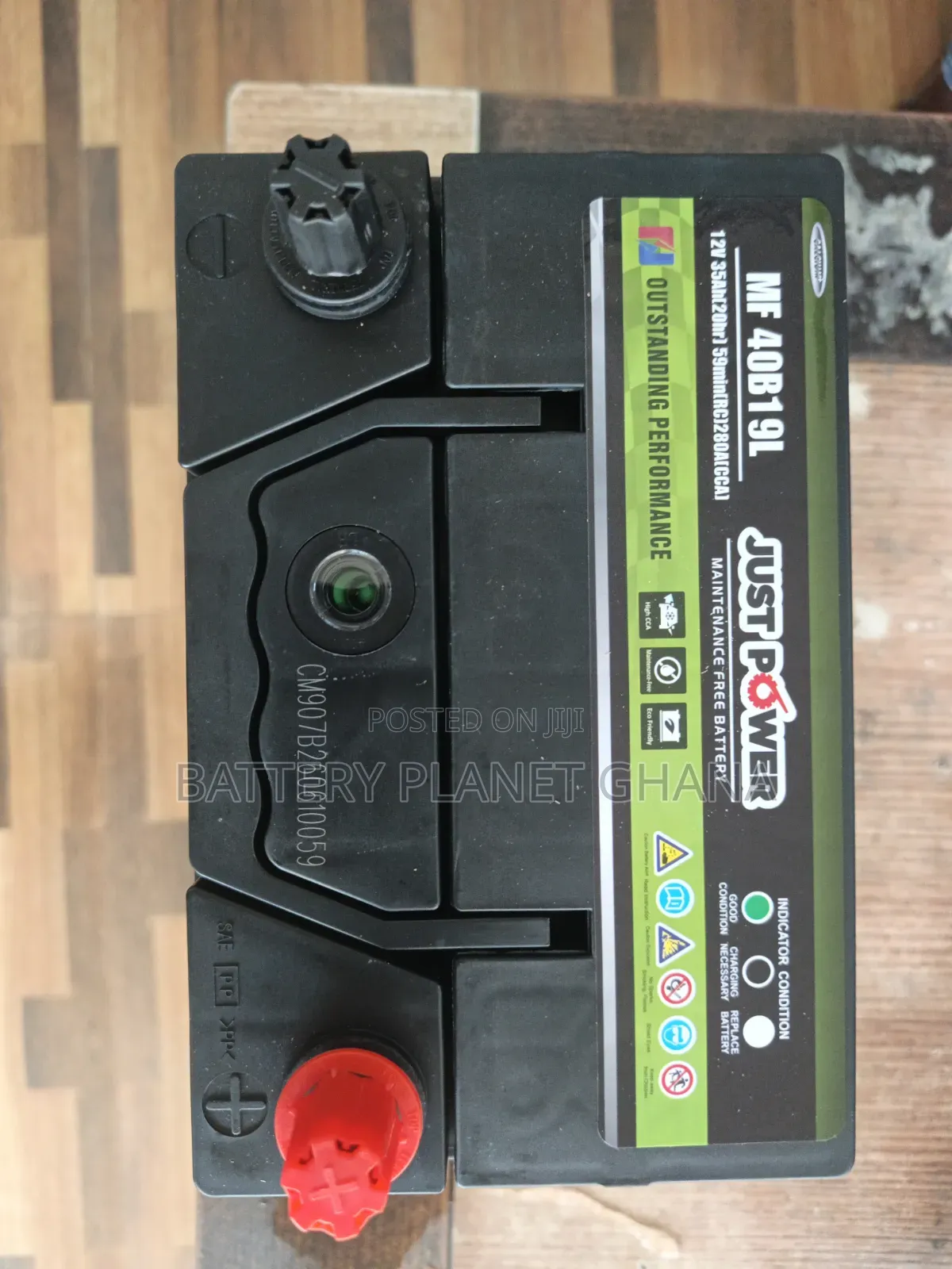 Just Power 9 Plates Battery