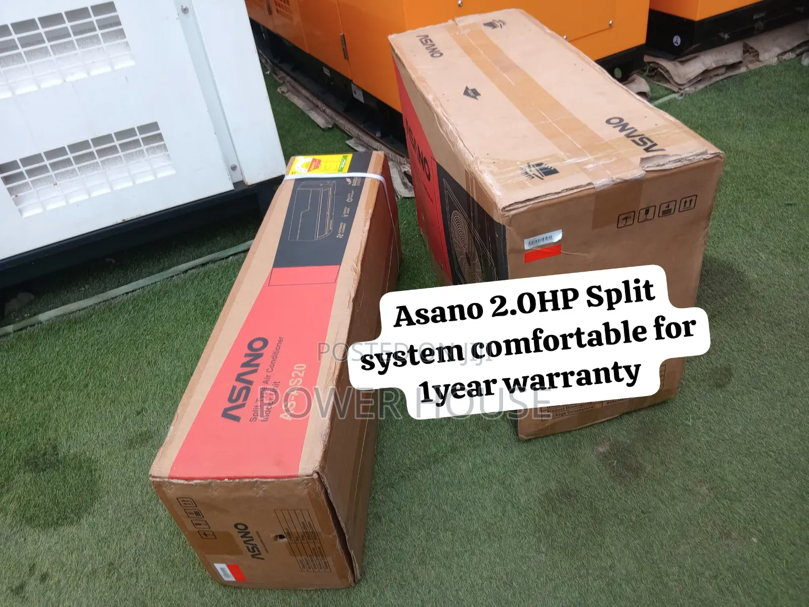 Asano 2.0HP Split AC – Premium Cooling Performance for Bedrooms,