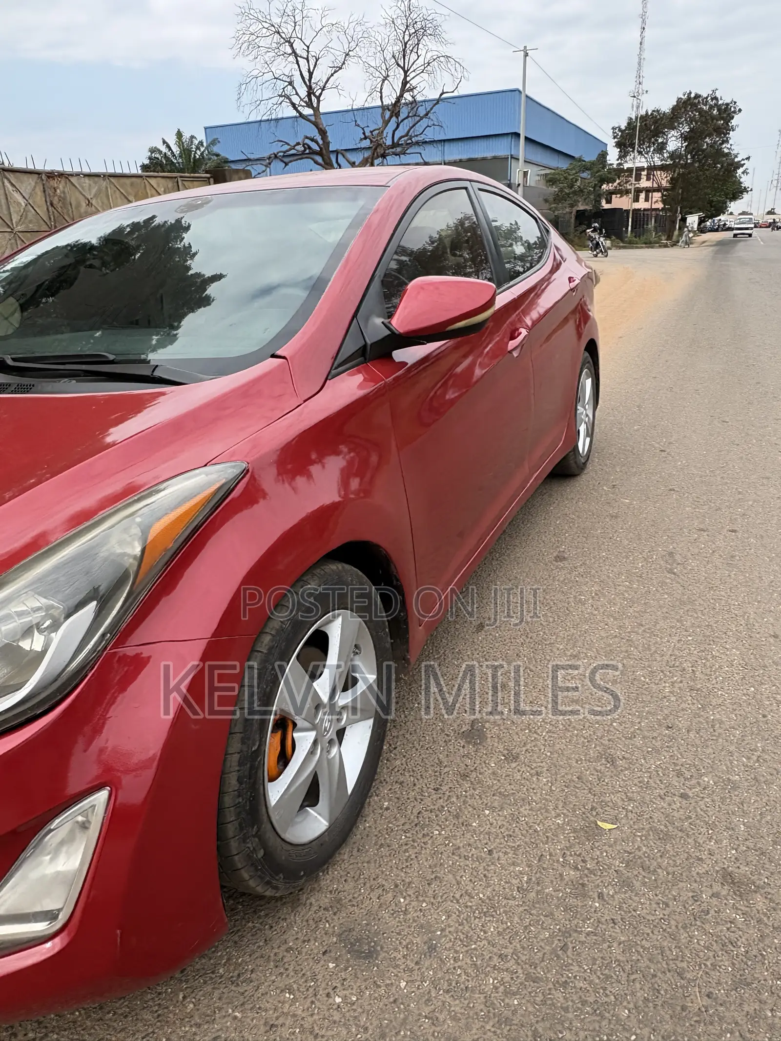 Hyundai Elantra GLS Sedan FWD (1.8L 4cyl 6A) 2013 Red
